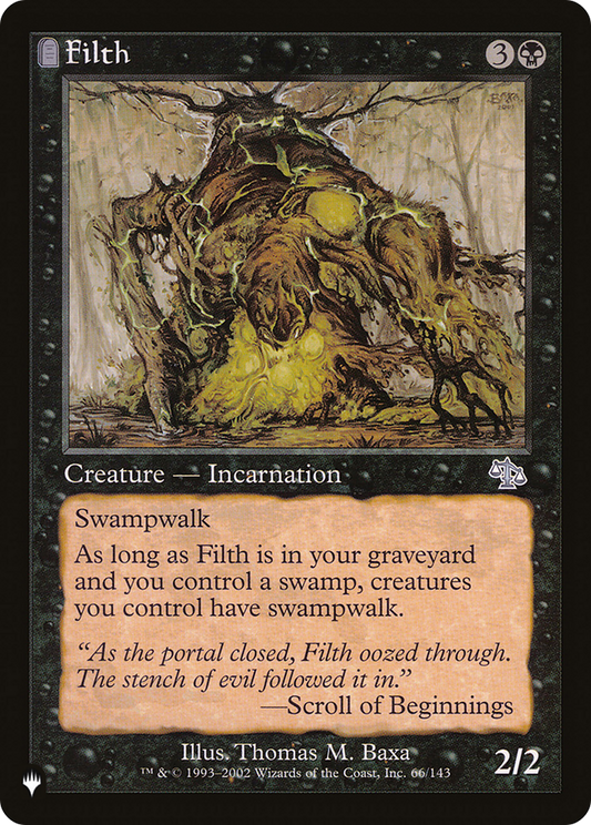 Filth: (tombstone) (JUD-66)