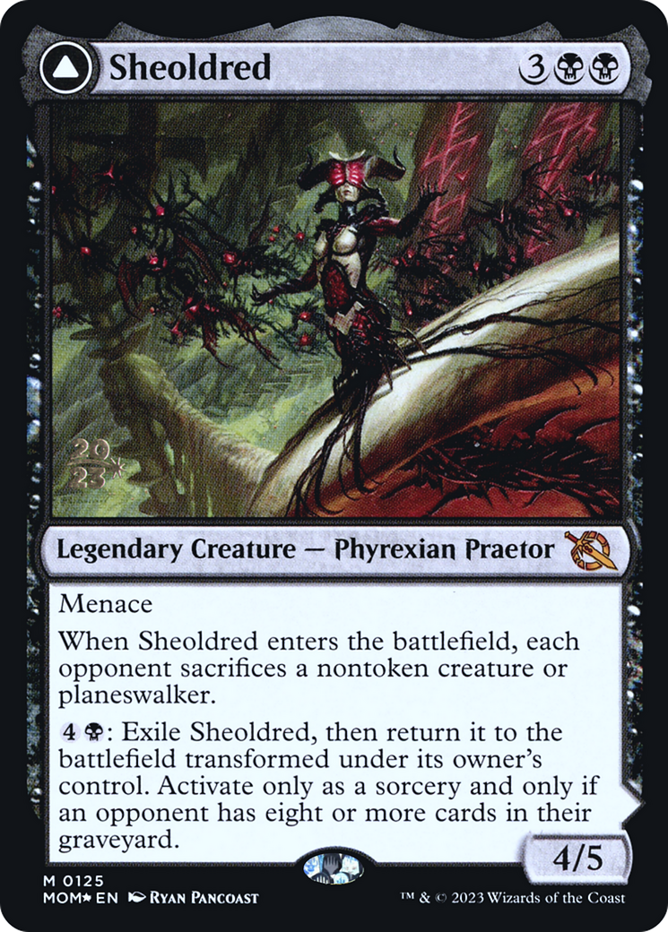 Sheoldred // The True Scriptures [March of the Machine Prerelease Promos] | Silver Goblin