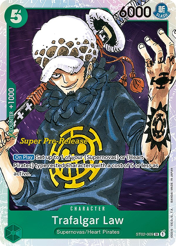 Trafalgar Law [Super Pre-Release Starter Deck: Worst Generation] | Silver Goblin