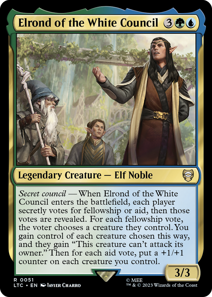 Elrond of the White Council [The Lord of the Rings: Tales of Middle-Earth Commander] | Silver Goblin