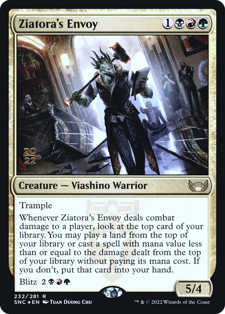 Ziatora's Envoy [Streets of New Capenna Prerelease Promos] | Silver Goblin