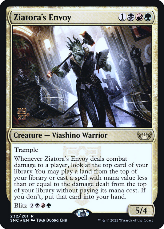 Ziatora's Envoy [Streets of New Capenna Prerelease Promos]