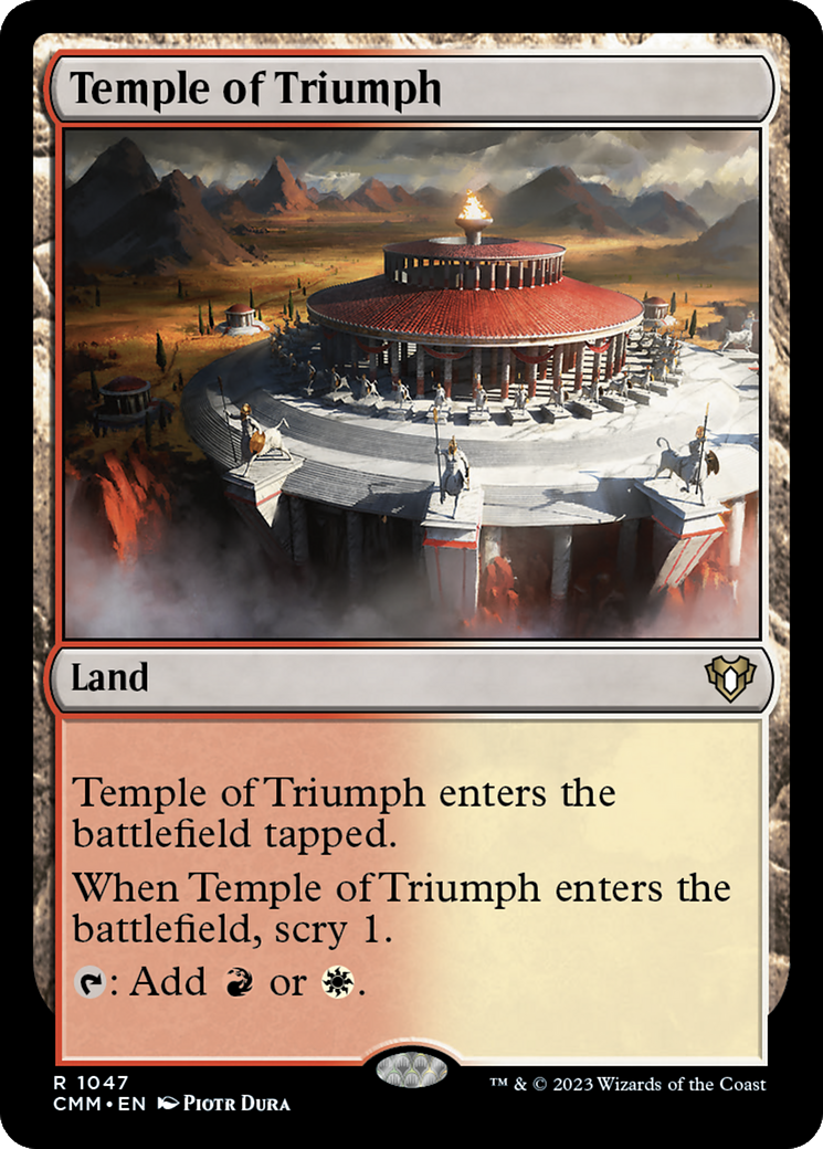 Temple of Triumph [Commander Masters] | Silver Goblin
