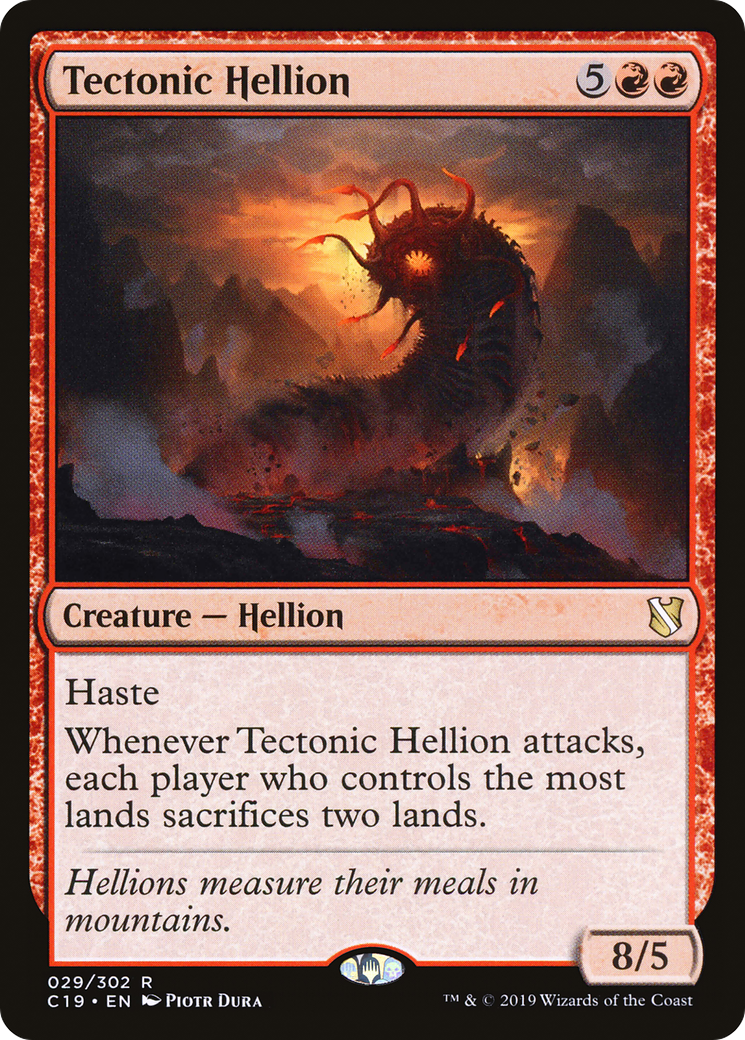 Tectonic Hellion (029) - Commander 2019