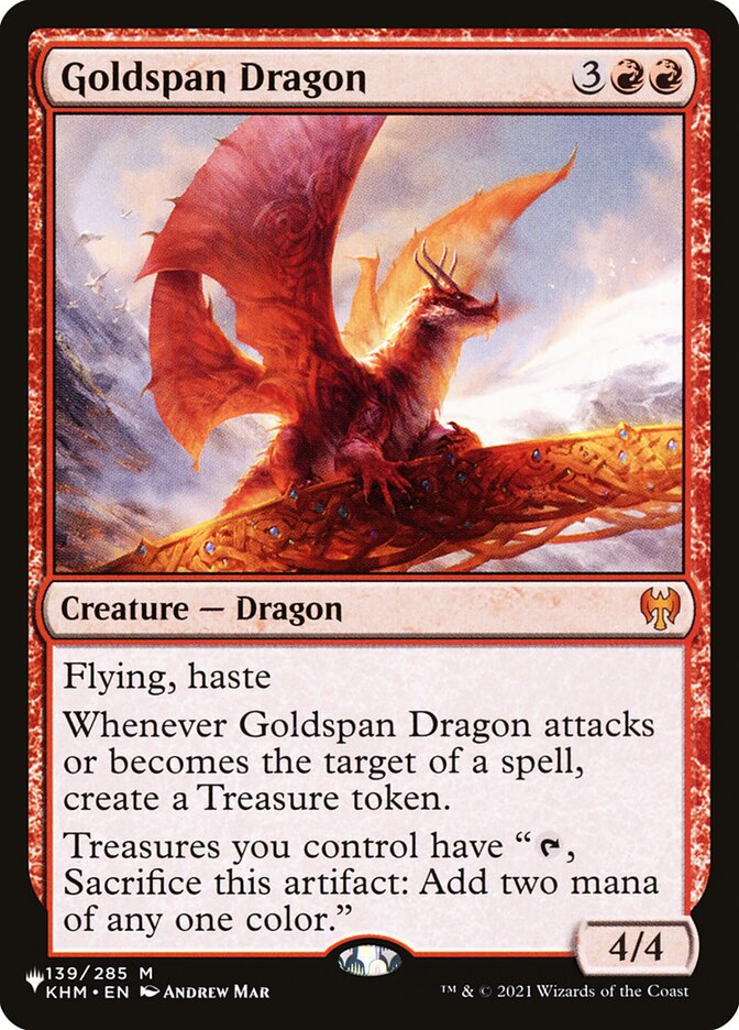 Goldspan Dragon [The List] | Silver Goblin