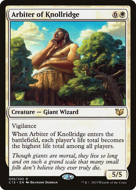 Arbiter of Knollridge (059) - Commander 2015
