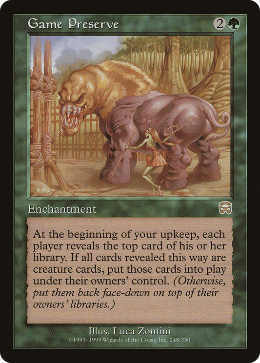 Game Preserve [Mercadian Masques] Foil