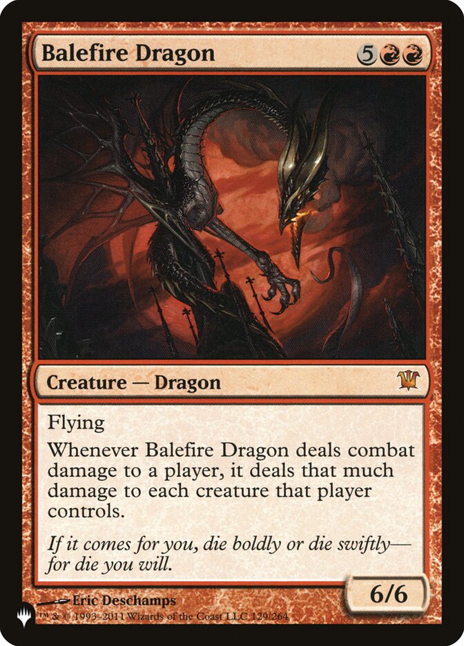 Balefire Dragon [The List] | Silver Goblin