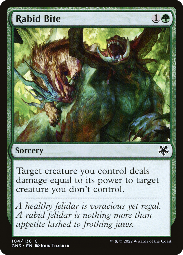 Rabid Bite [Game Night: Free-for-All]