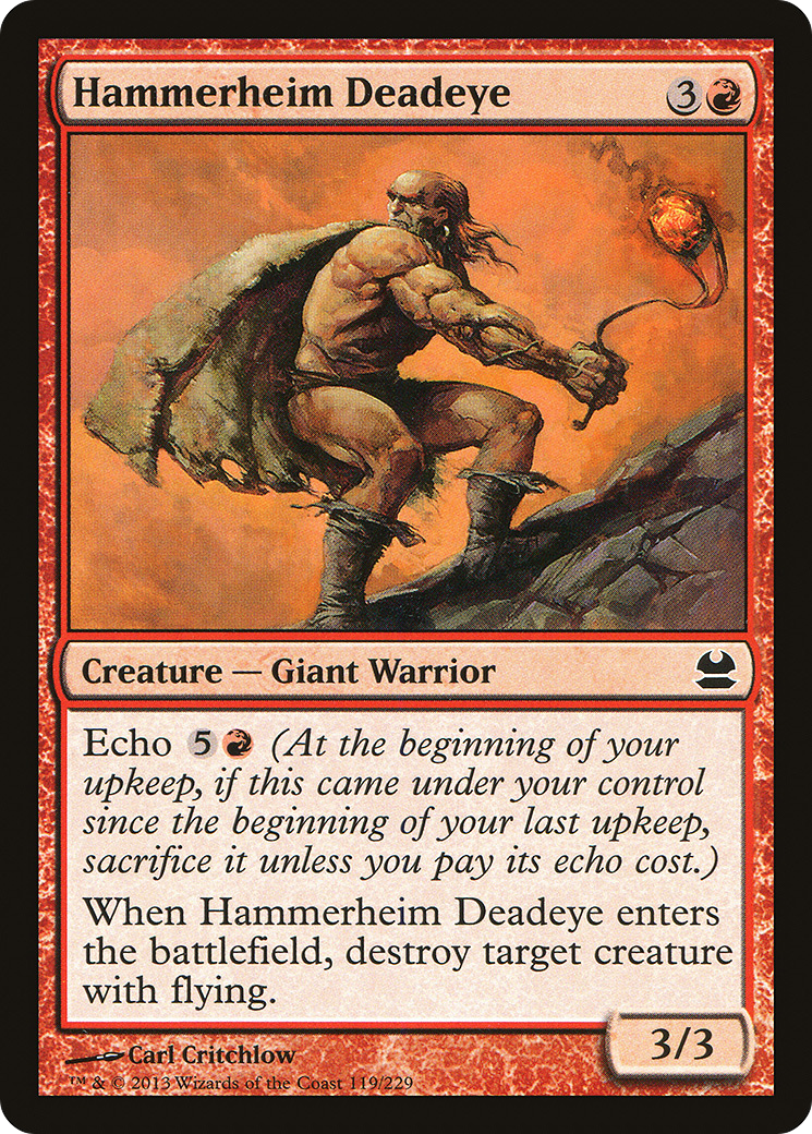 Hammerheim Deadeye [Modern Masters] Foil