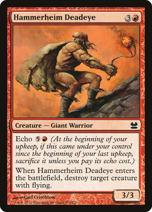 Hammerheim Deadeye [Modern Masters] Foil