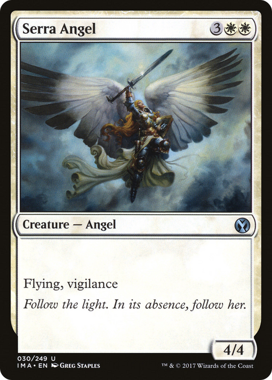 Serra Angel [Iconic Masters] Foil