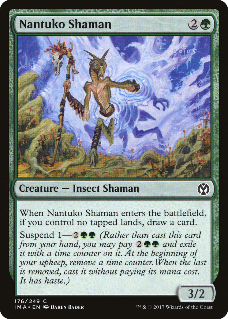 Nantuko Shaman [Iconic Masters] | Silver Goblin