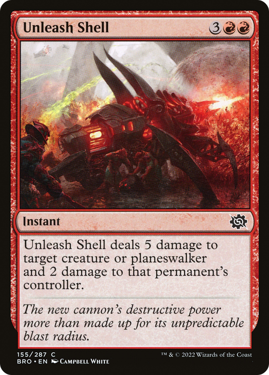 Unleash Shell [The Brothers' War] Foil