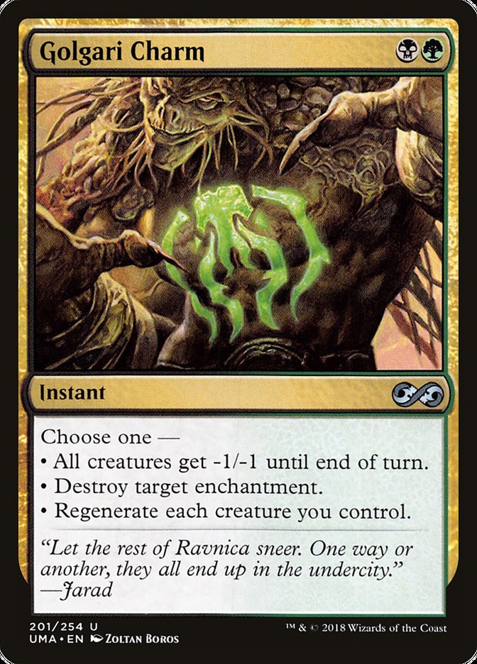 Golgari Charm [Ultimate Masters] | Silver Goblin