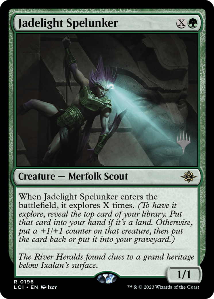 Jadelight Spelunker (Promo Pack) [The Lost Caverns of Ixalan Promos] | Silver Goblin