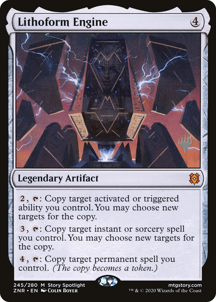 Lithoform Engine (Promo Pack) [Zendikar Rising Promos] Foil
