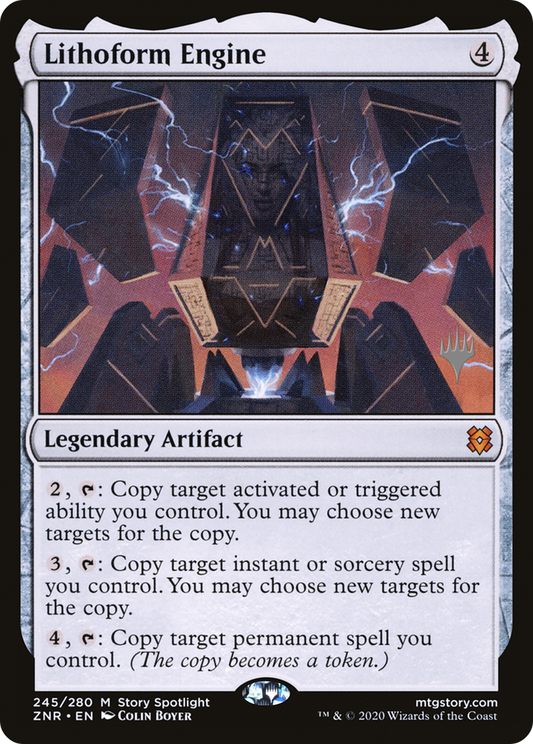 Lithoform Engine (Promo Pack) [Zendikar Rising Promos] Foil