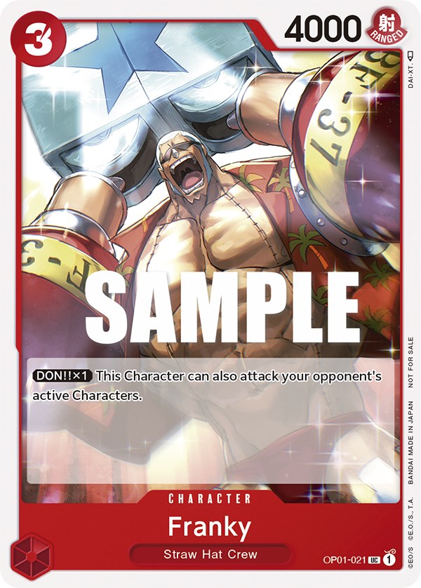 Franky (Tournament Pack Vol. 2) [One Piece Promotion Cards] | Silver Goblin