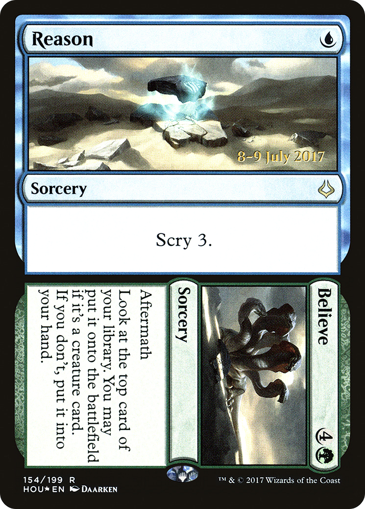 Reason // Believe [Hour of Devastation Prerelease Promos] | Silver Goblin