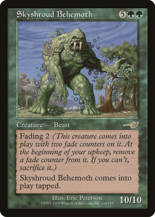 Skyshroud Behemoth [Nemesis] Foil