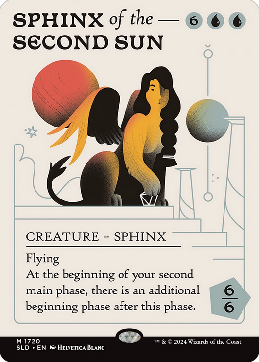 Sphinx of the Second Sun(Borderless) (1720)