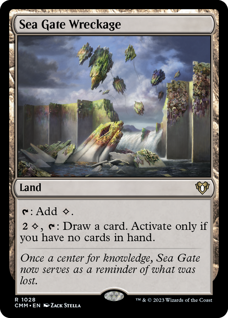 Sea Gate Wreckage [Commander Masters] | Silver Goblin