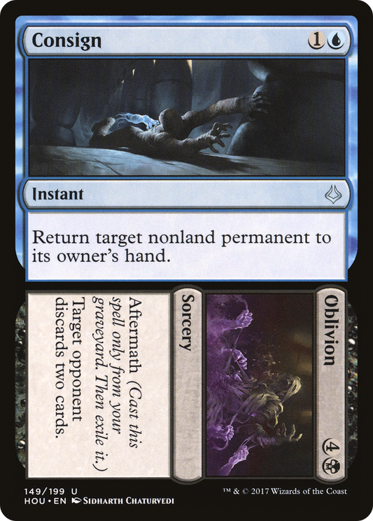 Consign // Oblivion [Hour of Devastation] Foil