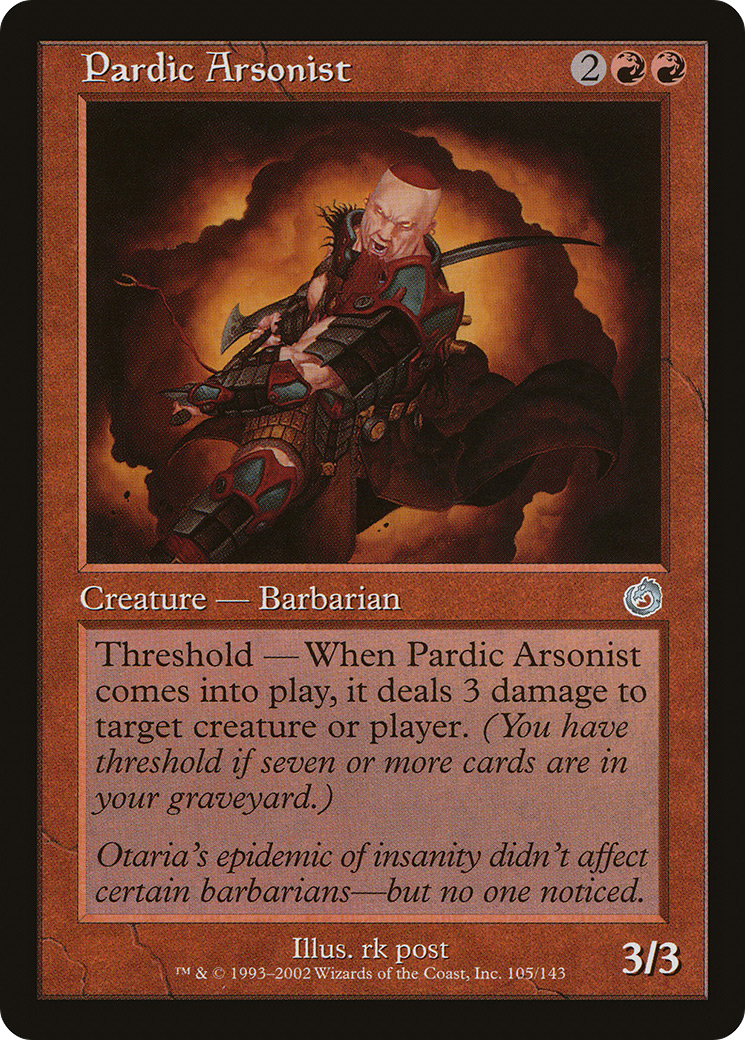 Pardic Arsonist [Torment] Foil
