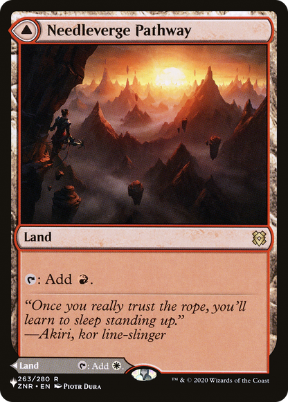 Needleverge Pathway // Pillarverge Pathway (ZNR-263) - The List
