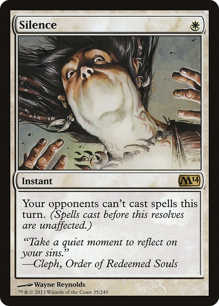 Silence [Magic 2014] Foil