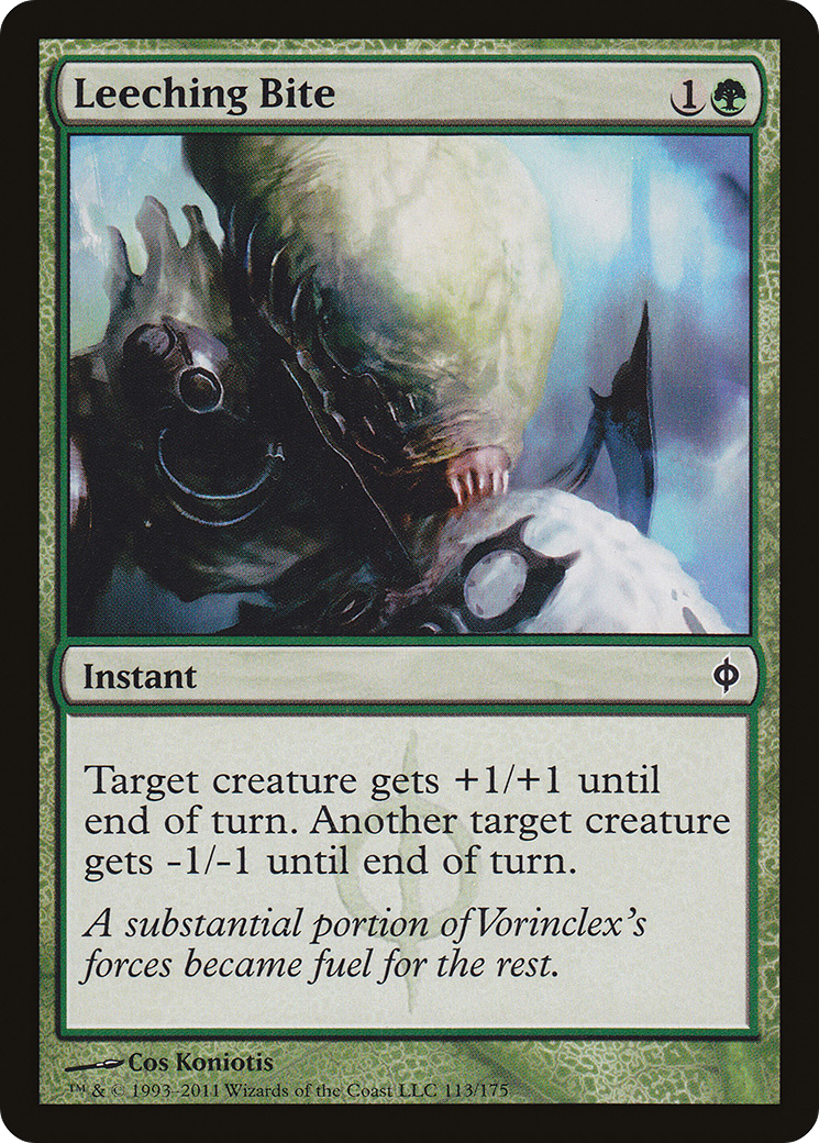 Leeching Bite [New Phyrexia] | Silver Goblin