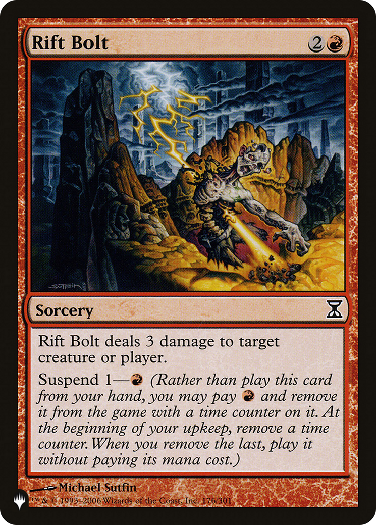 Rift Bolt [The List]