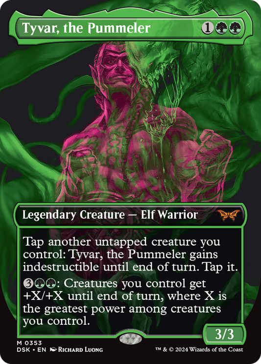Tyvar, the Pummeler (Showcase) [Duskmourn: House of Horror] Foil