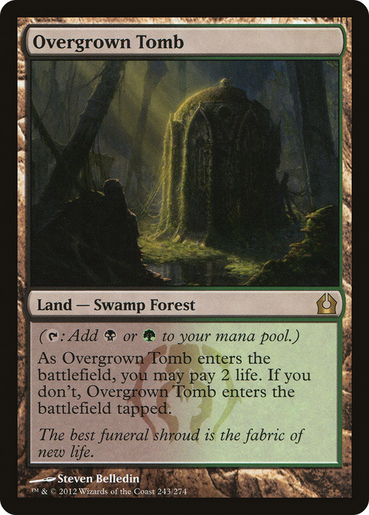 Overgrown Tomb [Return to Ravnica] Foil