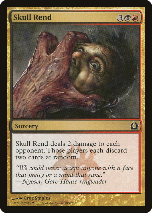 Skull Rend [Return to Ravnica] Foil