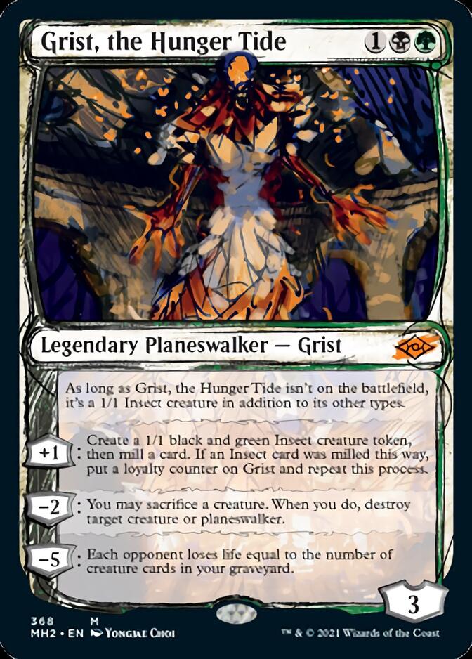 Grist, the Hunger Tide (Sketch) [Modern Horizons 2] | Silver Goblin