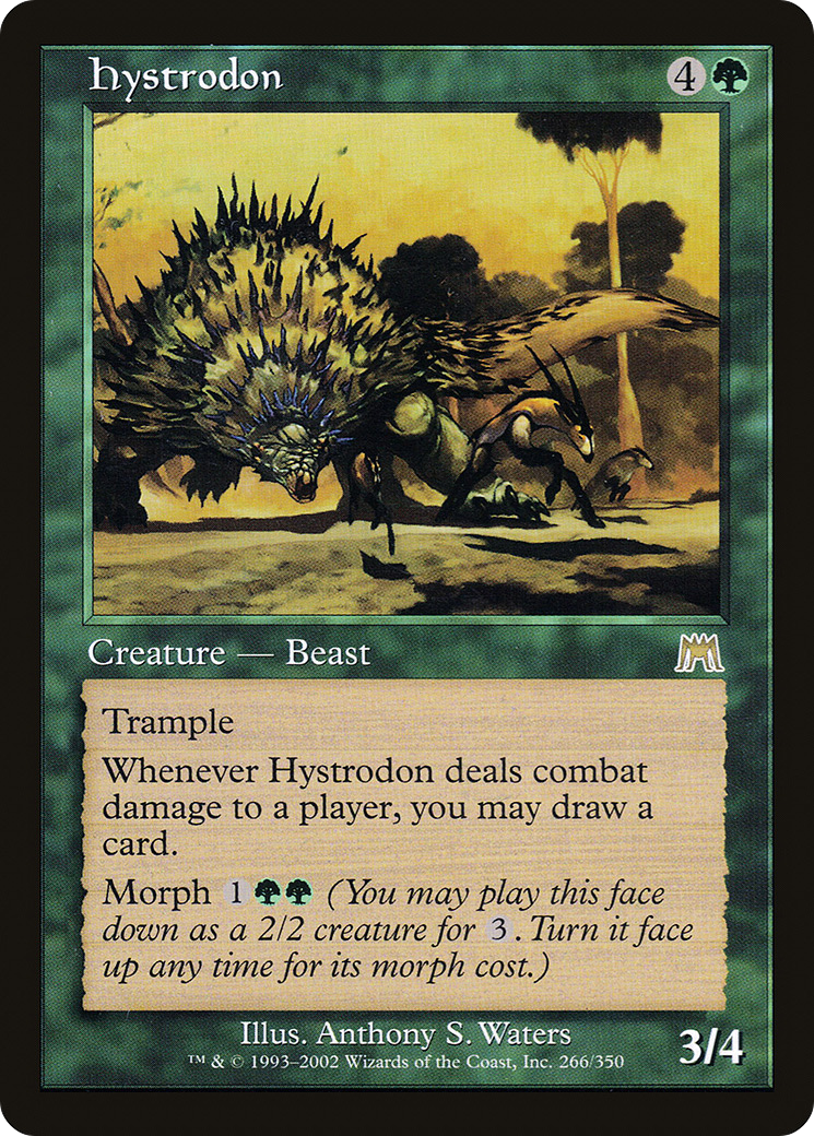 Hystrodon [Onslaught] Foil