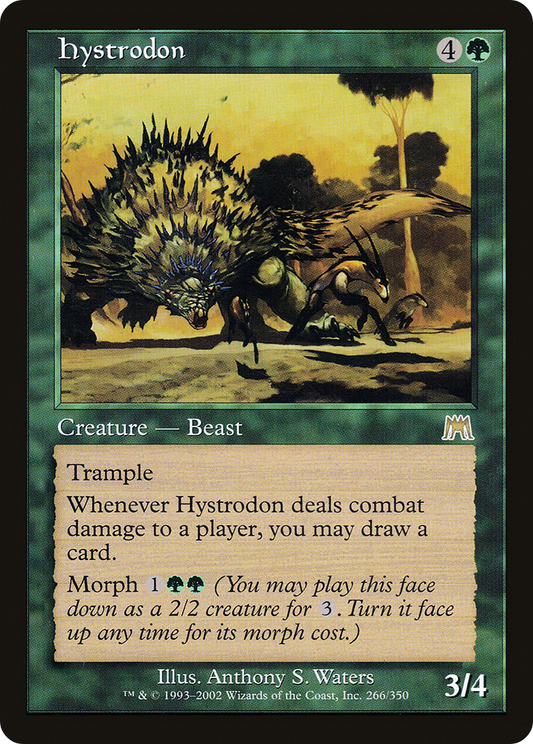 Hystrodon [Onslaught] Foil
