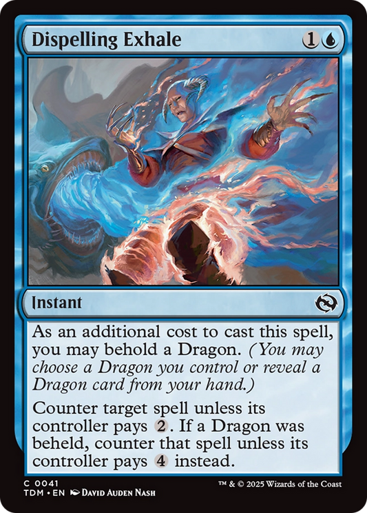Dispelling Exhale (041) - Tarkir: Dragonstorm