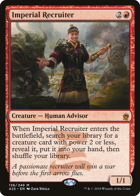 Imperial Recruiter [Masters 25] Foil