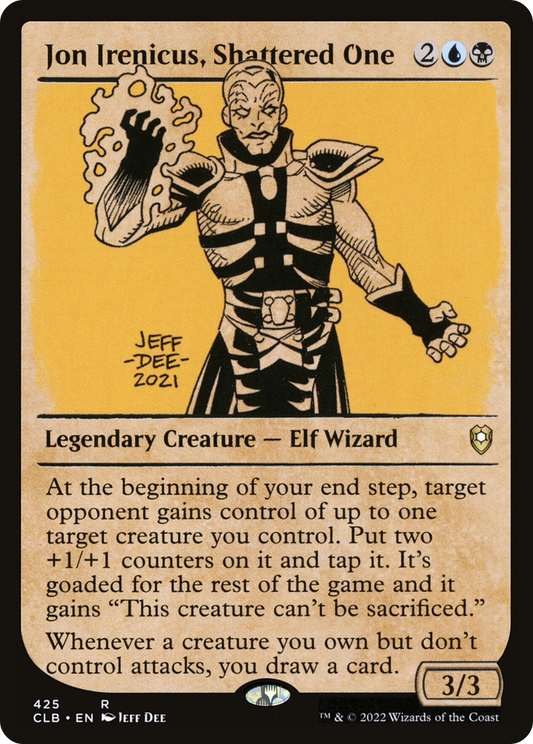 Jon Irenicus, Shattered One (Showcase) [Commander Legends: Battle for Baldur's Gate] Foil