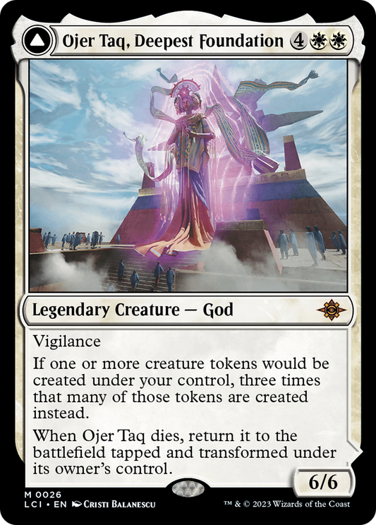 Ojer Taq, Deepest Foundation // Temple of Civilization [The Lost Caverns of Ixalan] Foil