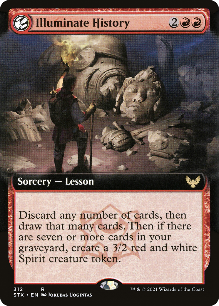 Illuminate History (Extended Art) [Strixhaven: School of Mages] Foil