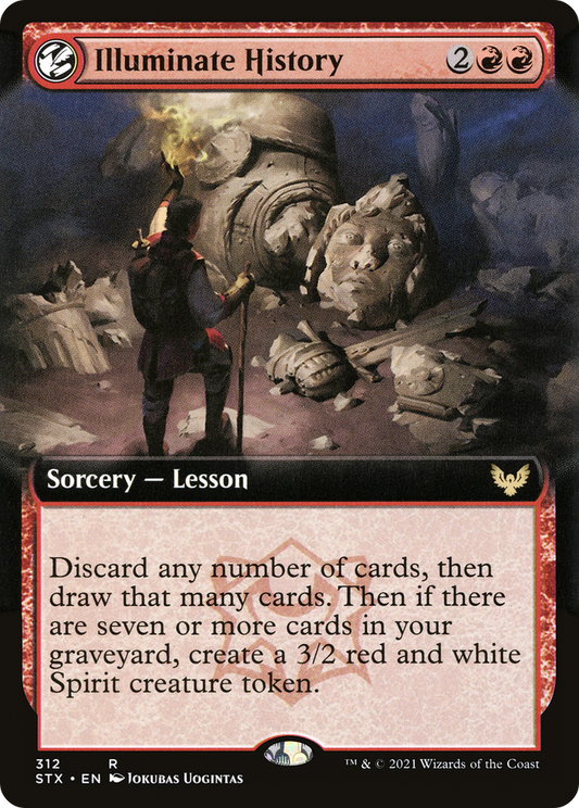 Illuminate History (Extended Art) [Strixhaven: School of Mages] Foil
