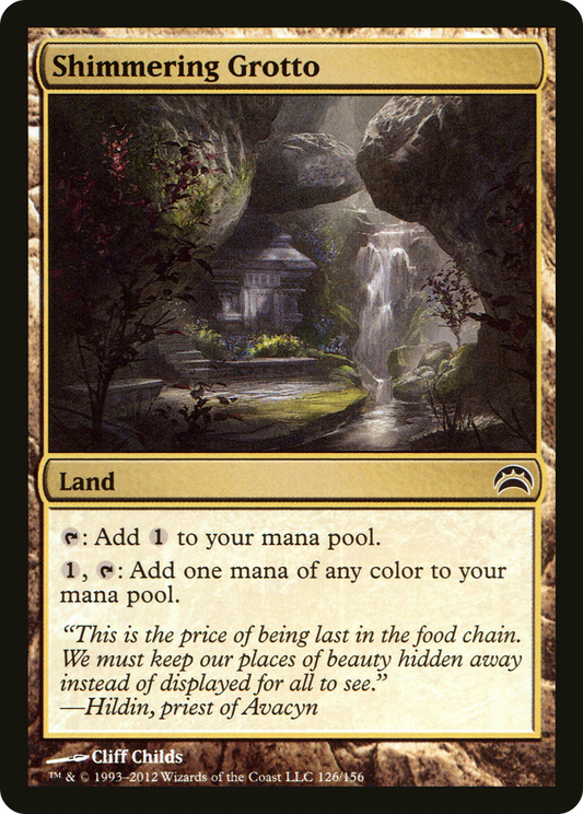 Shimmering Grotto [Planechase 2012] Foil