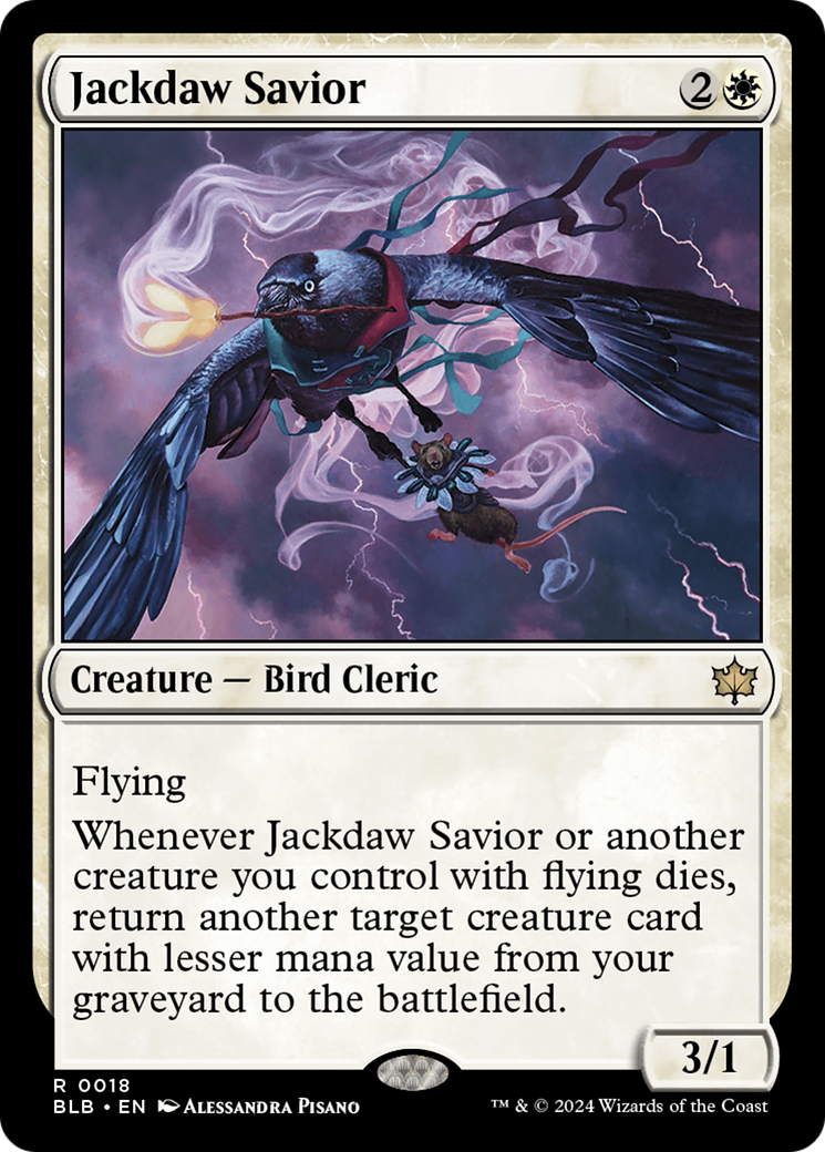 Jackdaw Savior [Bloomburrow] | Silver Goblin