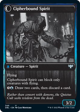 Soulcipher Board // Cipherbound Spirit [Innistrad: Double Feature] | Silver Goblin