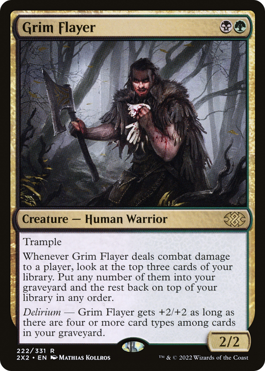 Grim Flayer [Double Masters 2022] Foil