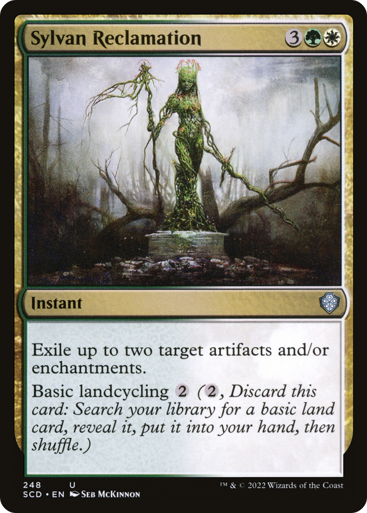 Sylvan Reclamation [Starter Commander Decks] | Silver Goblin